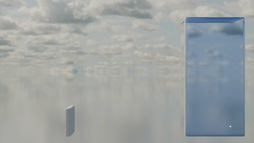 Visualization created with Blender